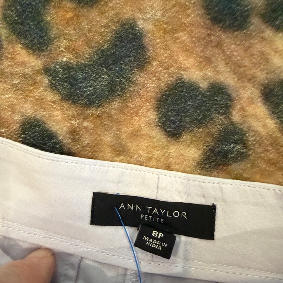 Ann Taylor Lavender Eyelet High Waist Shorts - Picture 6 of 6